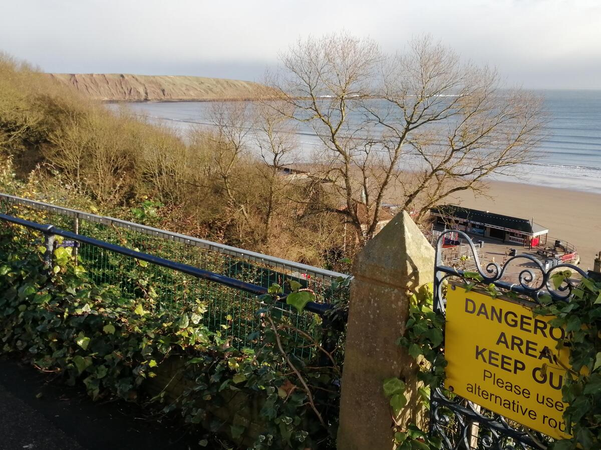 Overlooking Coble Landing 